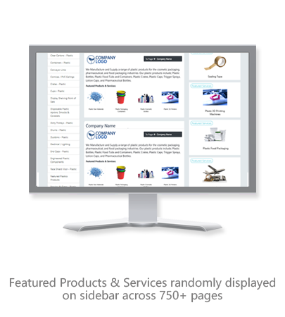 Plastic Featured Products Sidebar View